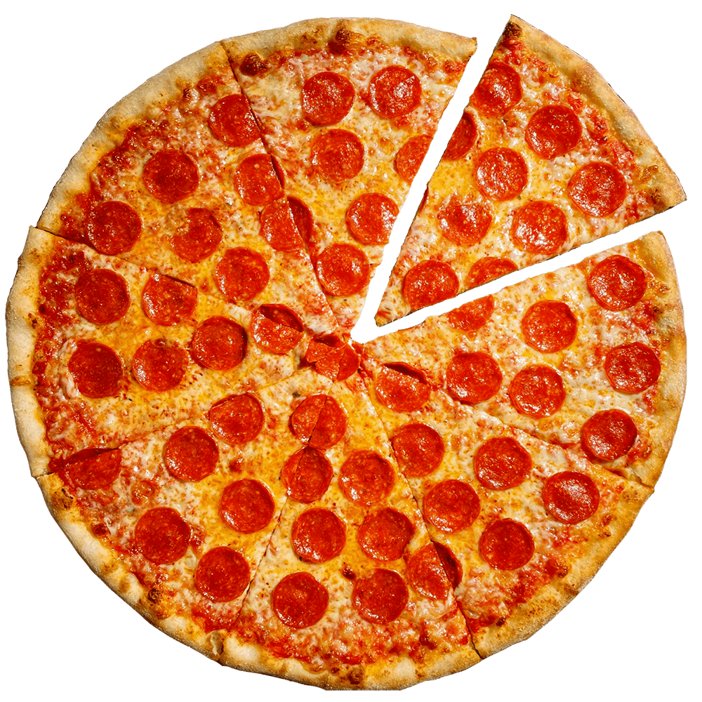 ペパロニピザ PEPPERONI PIZZA Whole pie NYスタイルピザ